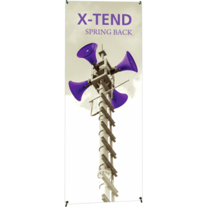 X-Tend 2 Spring Back banner stand
