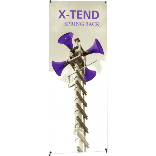 X-Tend 2 Spring Back banner stand