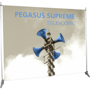 Pegasus Supreme Telescopic banner stand