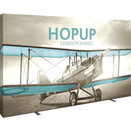 Hopup 13 Ft Straight Full Height Tension Fabric Display