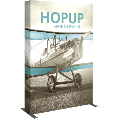 Hopup 5ft Straight Full Height Tension Fabric Display