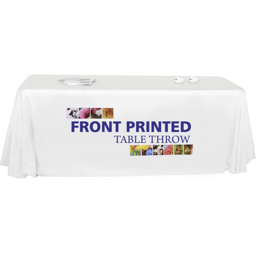 Front Printed Table Throw