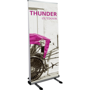 Thunder outdoor banner stand